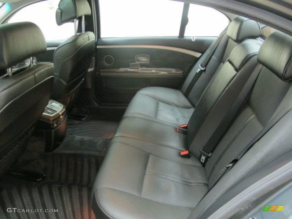 2008 7 Series 750Li Sedan - Titanium Grey Metallic / Black photo #18