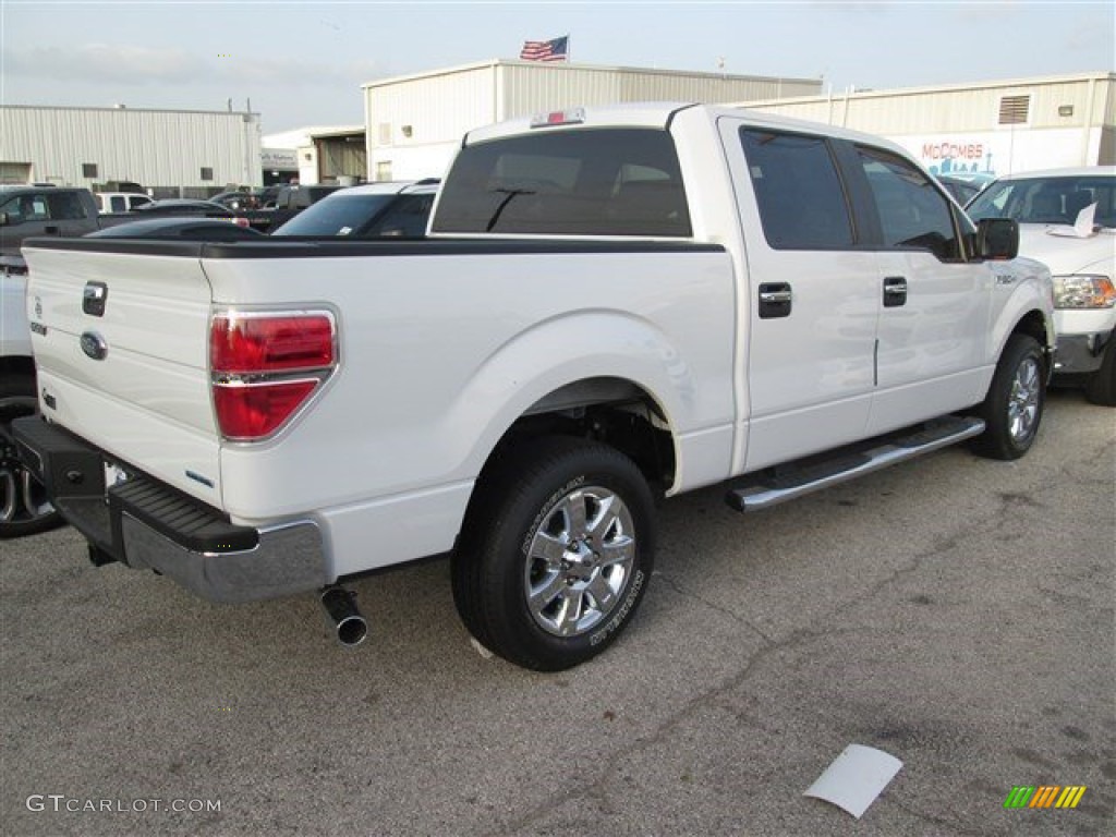 2014 F150 XLT SuperCrew - Oxford White / Steel Grey photo #5