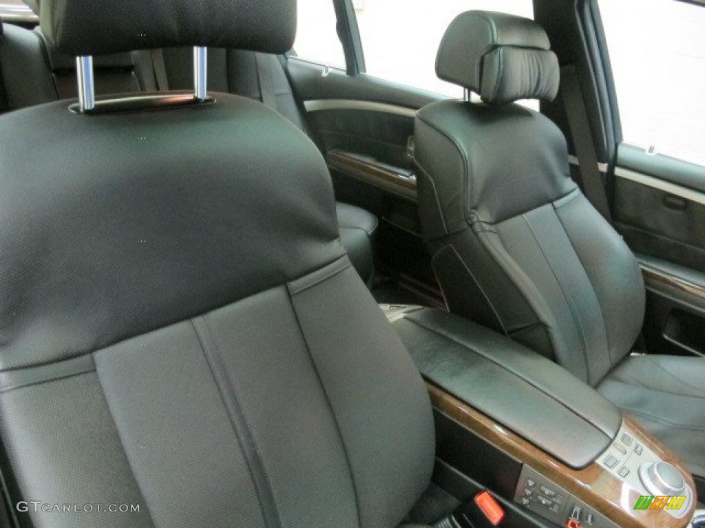 2008 7 Series 750Li Sedan - Titanium Grey Metallic / Black photo #23