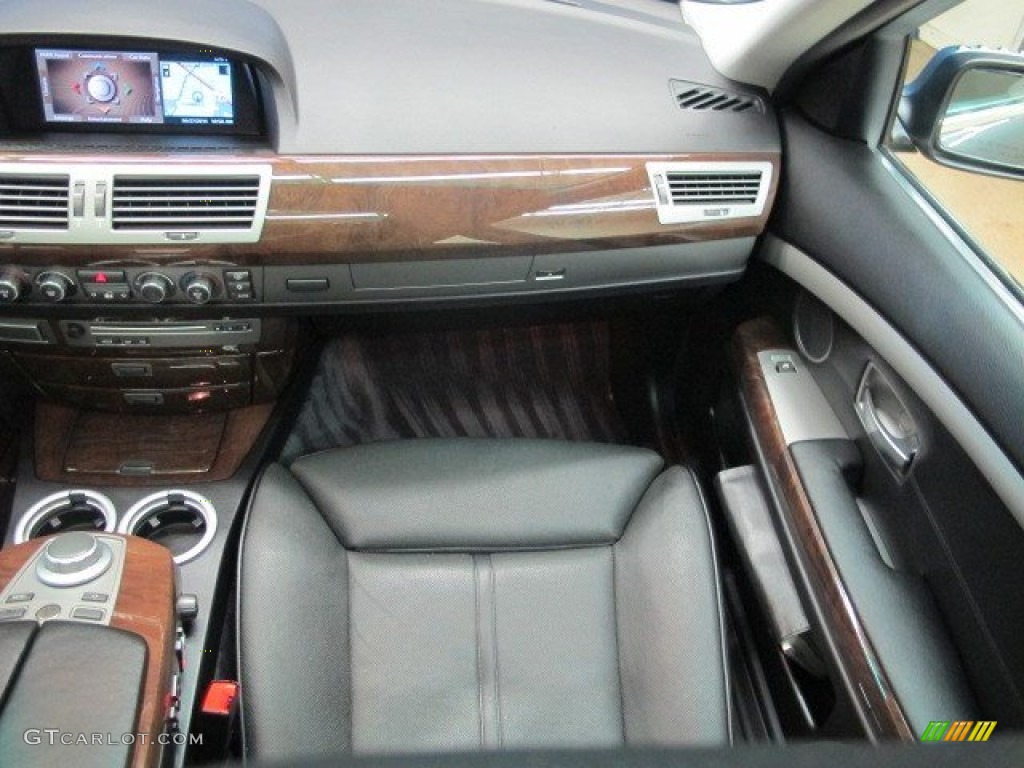 2008 7 Series 750Li Sedan - Titanium Grey Metallic / Black photo #26