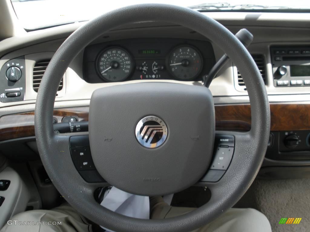 2006 Grand Marquis GS - Vibrant White / Light Camel photo #25