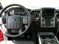 Black 2015 Ford F250 Super Duty Lariat Crew Cab 4x4 Dashboard