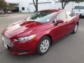 2014 Ruby Red Ford Fusion S  photo #3