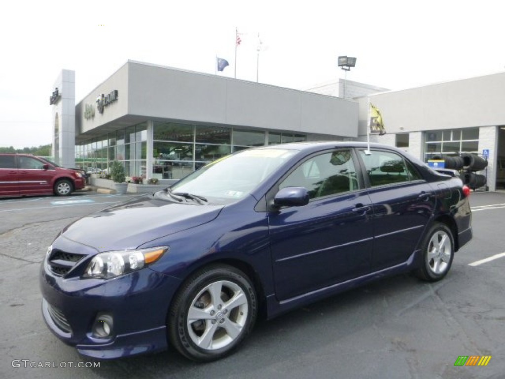 Nautical Blue Metallic 2012 Toyota Corolla S Exterior Photo #94955498