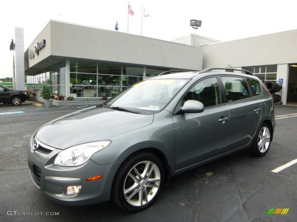 2010 Elantra Touring SE - Carbon Gray Mist / Black photo #1