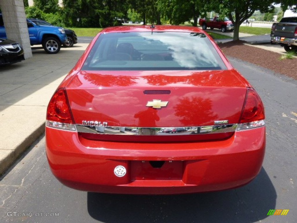 2007 Impala LS - Precision Red / Ebony Black photo #7