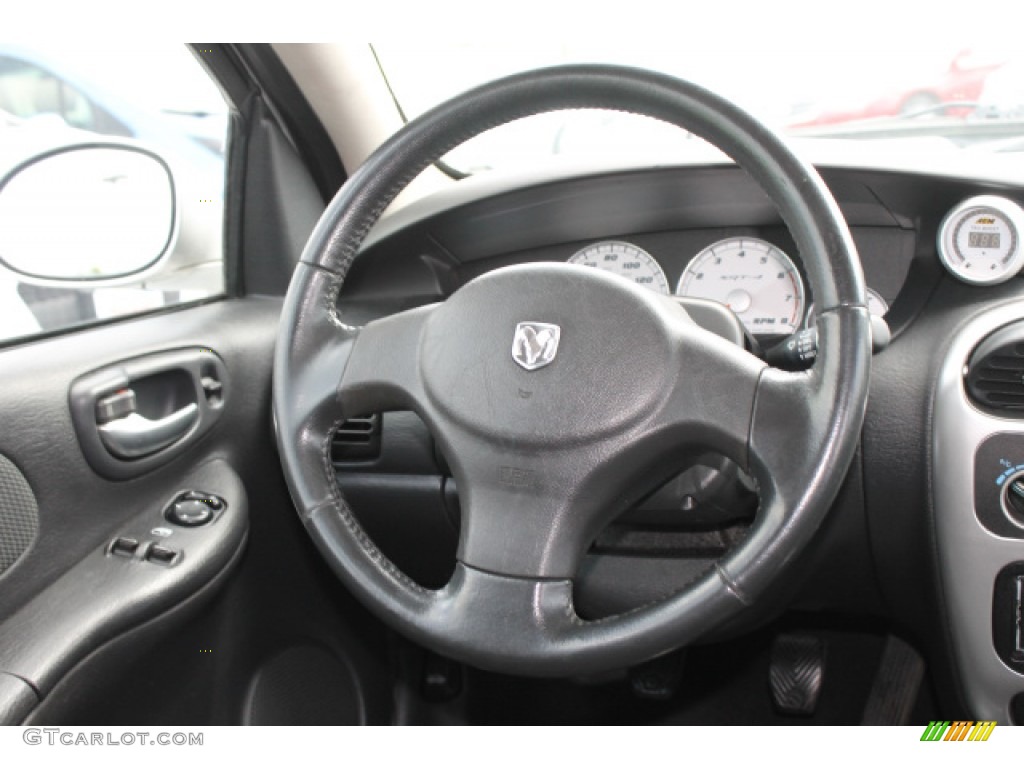 2003 Dodge Neon SRT-4 Dark Slate Gray Steering Wheel Photo #94957544