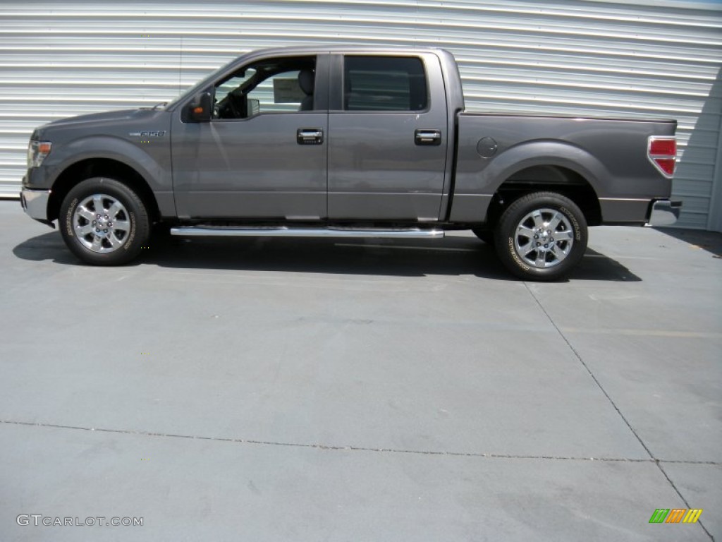 2014 F150 XLT SuperCrew - Sterling Grey / Steel Grey photo #6