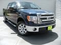 2014 Blue Jeans Ford F150 XLT SuperCrew  photo #2