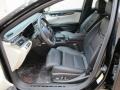 2014 Cadillac XTS Platinum Jet Black/Light Wheat Opus Full Leather Interior Front Seat Photo