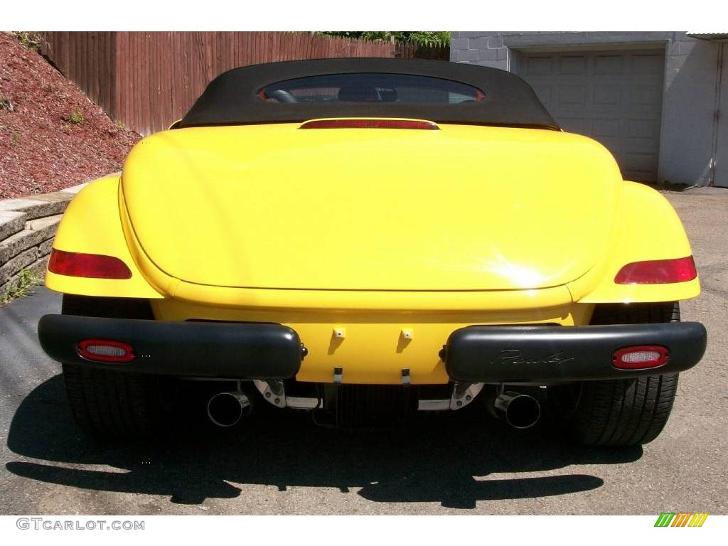 2000 Prowler Roadster - Prowler Yellow / Agate photo #4