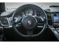 Black 2010 Porsche Panamera 4S Steering Wheel