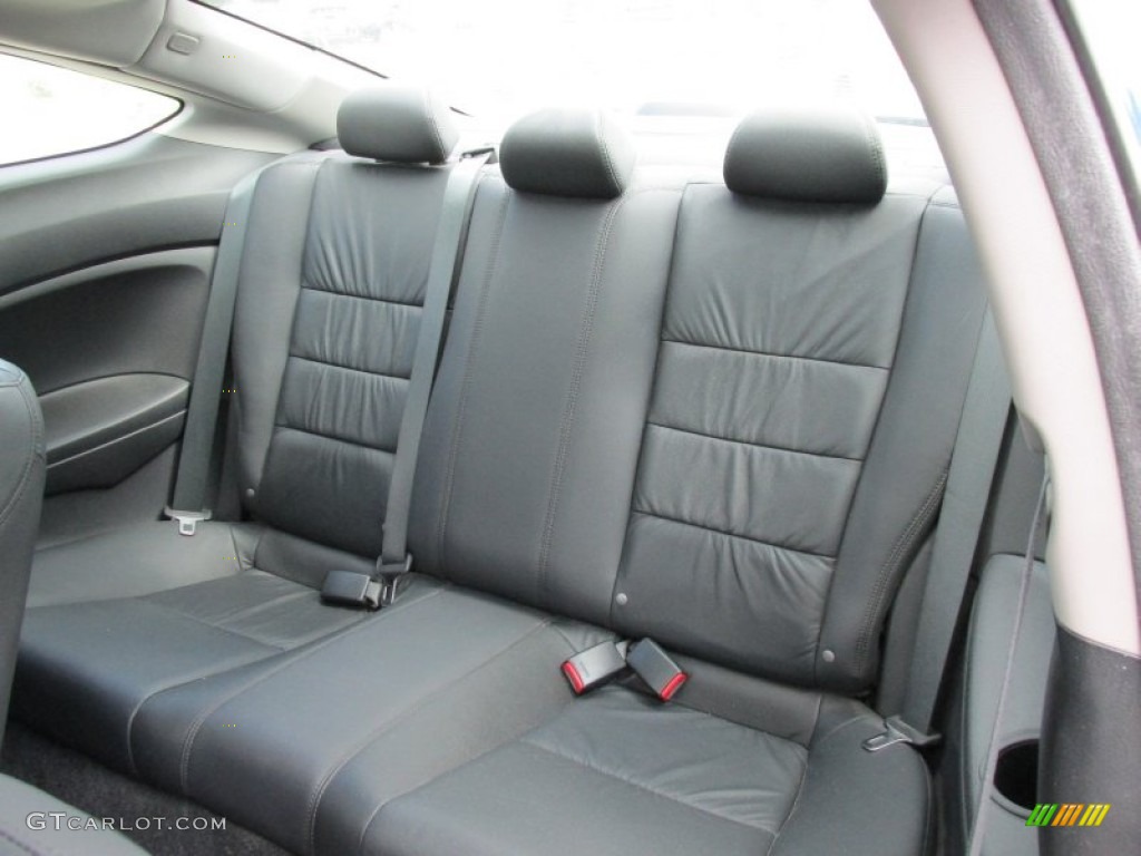 2011 Honda Accord EX-L V6 Coupe Rear Seat Photos