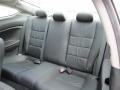 2011 Honda Accord Black Interior Rear Seat Photo