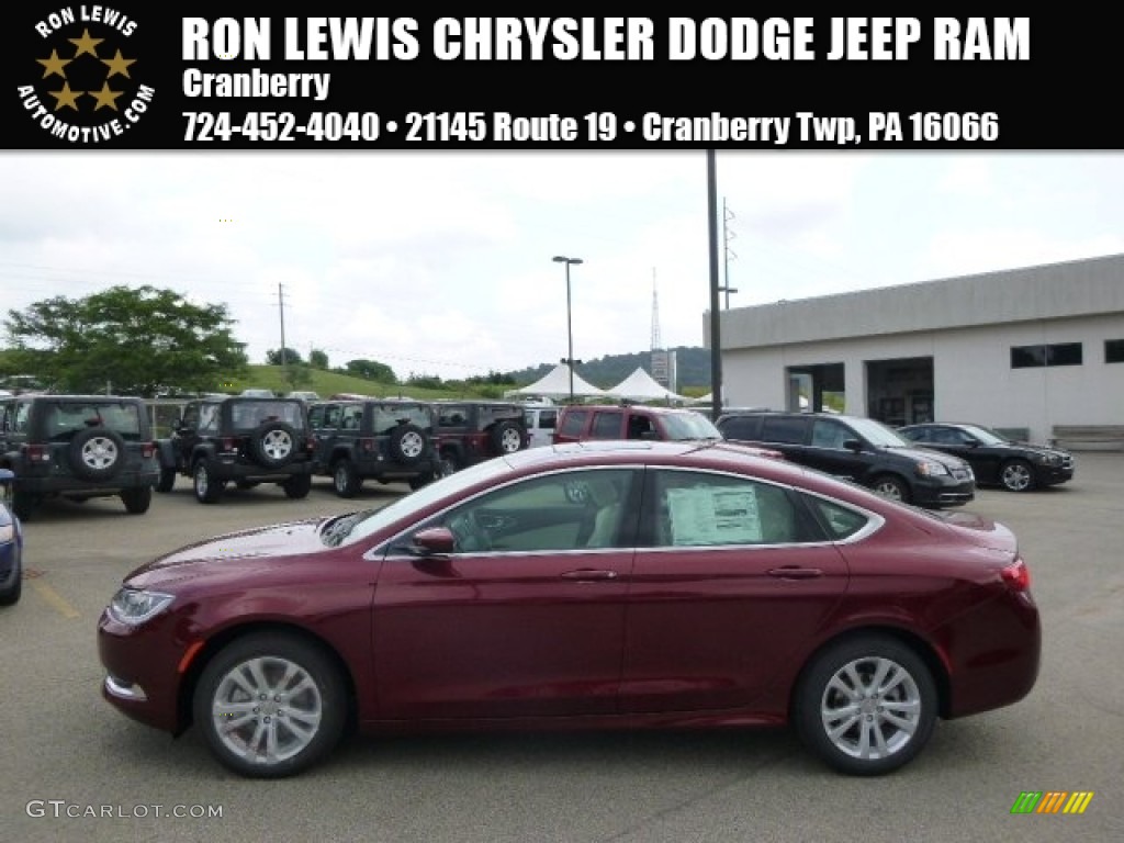 Velvet Red Pearl Chrysler 200