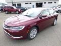 2015 Velvet Red Pearl Chrysler 200 Limited  photo #2