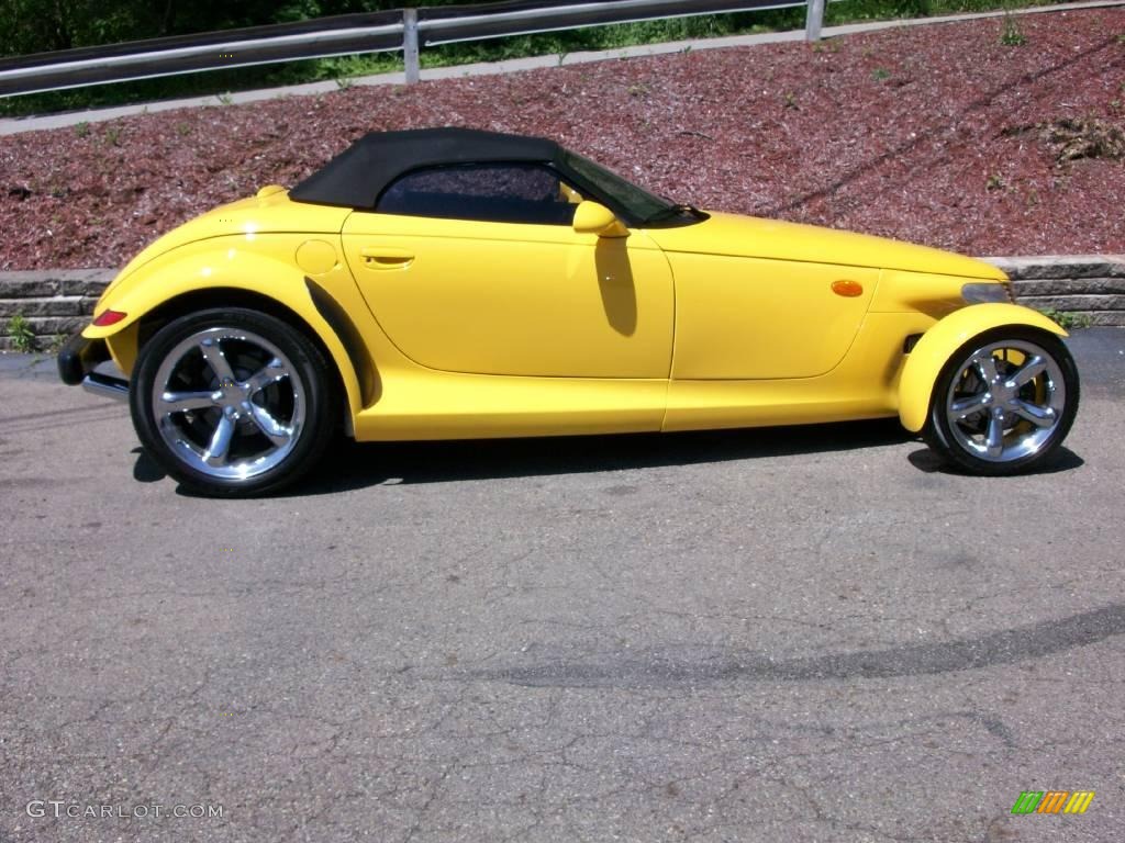 2000 Prowler Roadster - Prowler Yellow / Agate photo #7
