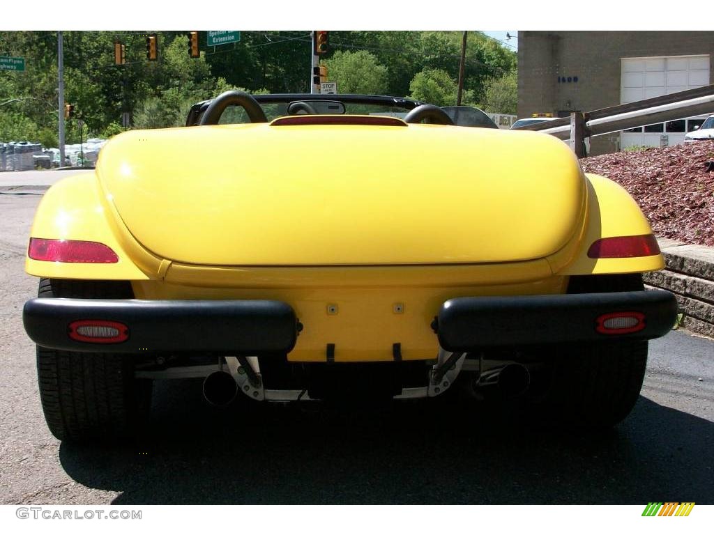 2000 Prowler Roadster - Prowler Yellow / Agate photo #13