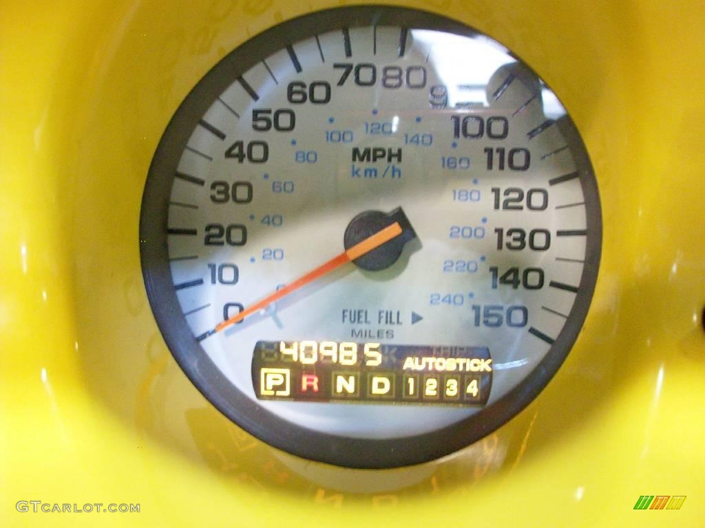 2000 Prowler Roadster - Prowler Yellow / Agate photo #19