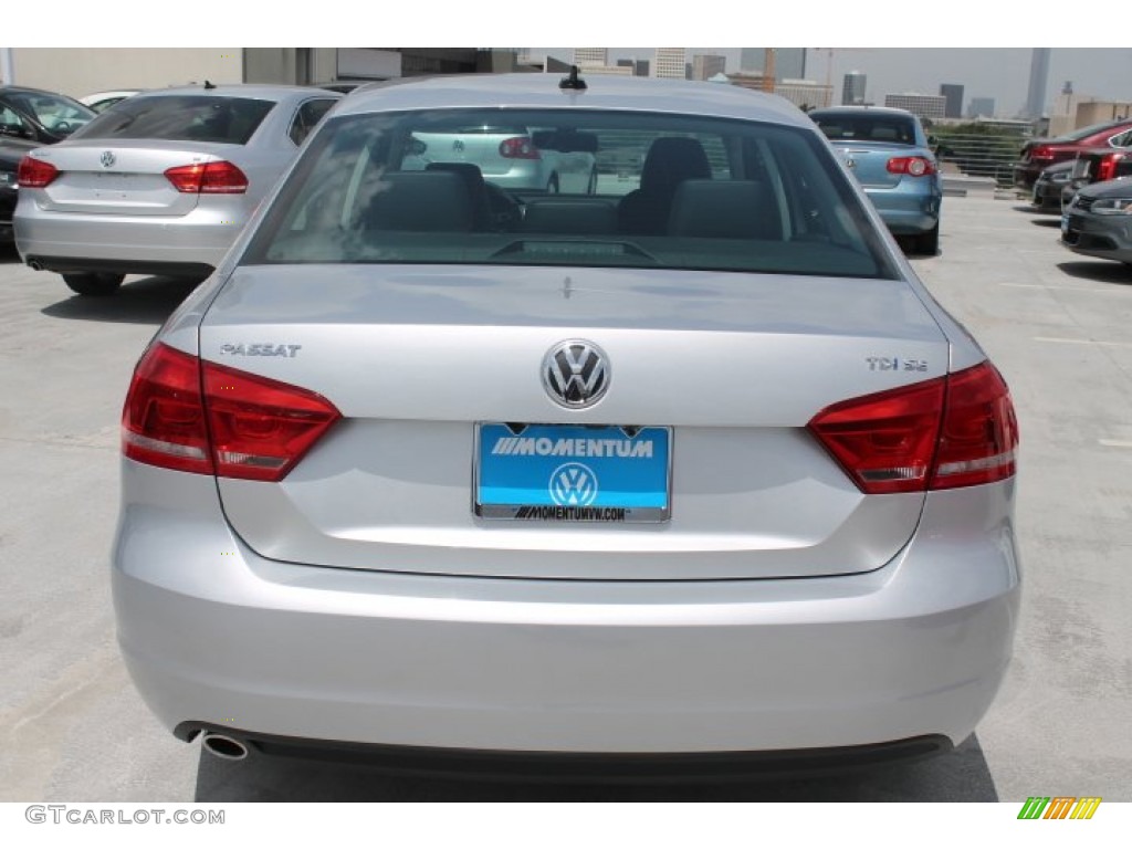 2014 Passat TDI SE - Reflex Silver Metallic / Titan Black photo #7