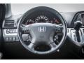 2009 Honda Odyssey Black Interior Steering Wheel Photo