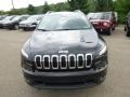 2014 Brilliant Black Crystal Pearl Jeep Cherokee Latitude 4x4  photo #3