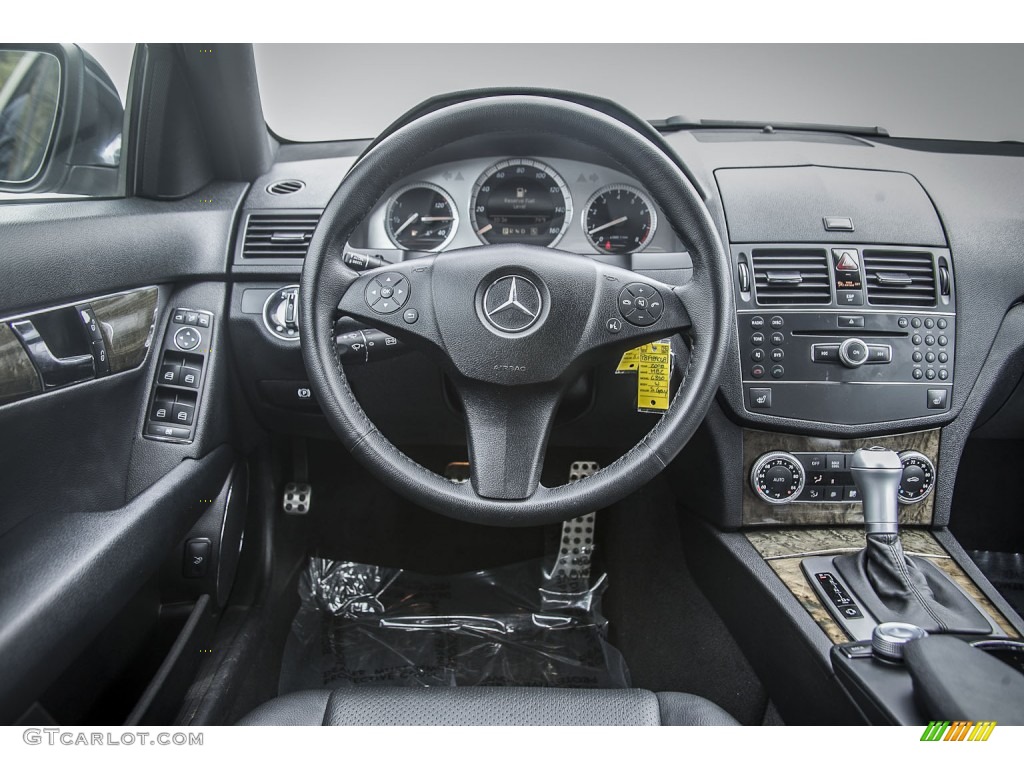 2008 Mercedes-Benz C 350 Sport Grey/Black Dashboard Photo #94963223