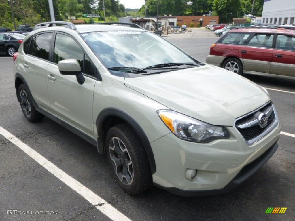 2014 XV Crosstrek 2.0i Premium - Desert Khaki / Black photo #1