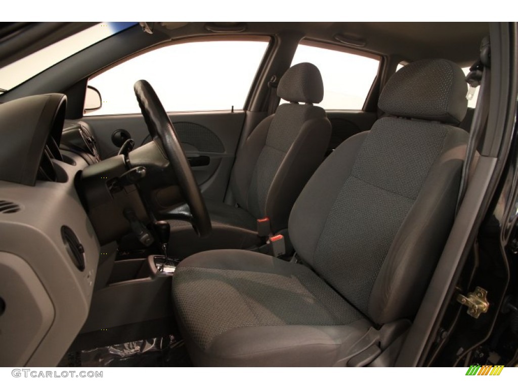 2005 Aveo LT Hatchback - Black / Gray photo #5