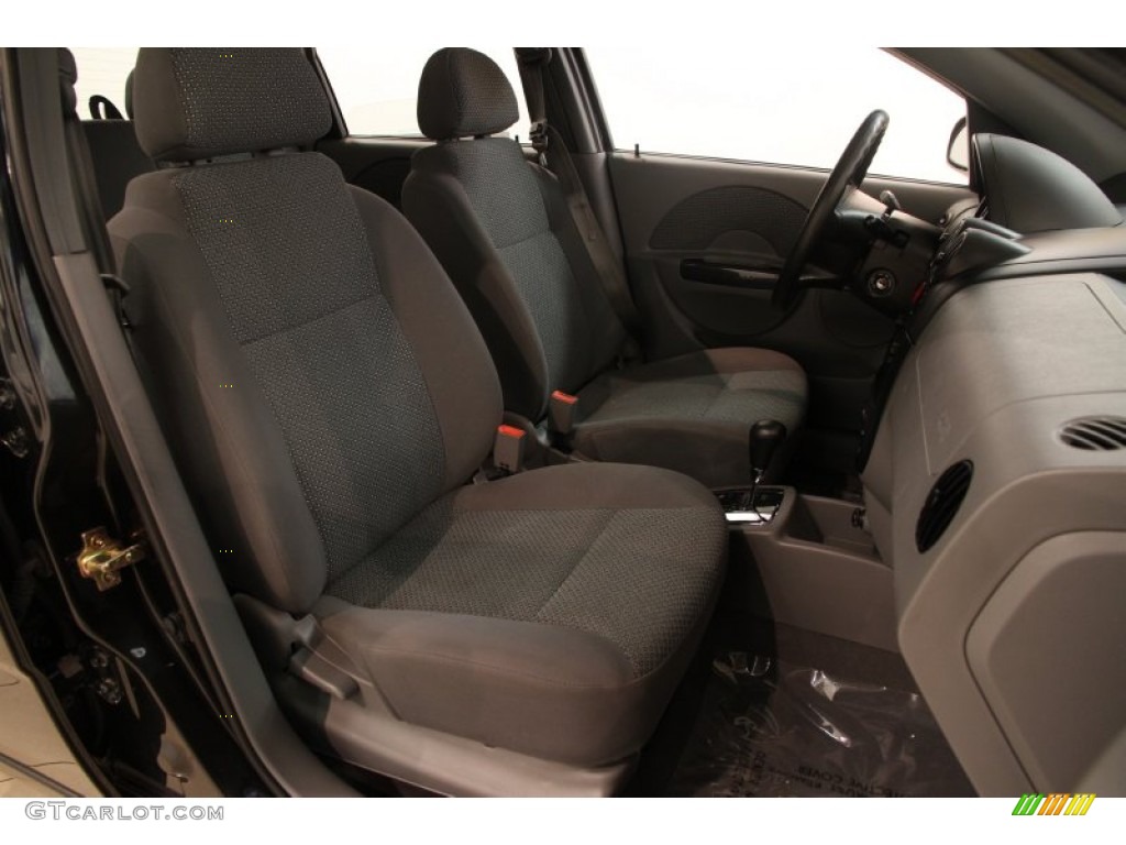 2005 Aveo LT Hatchback - Black / Gray photo #9