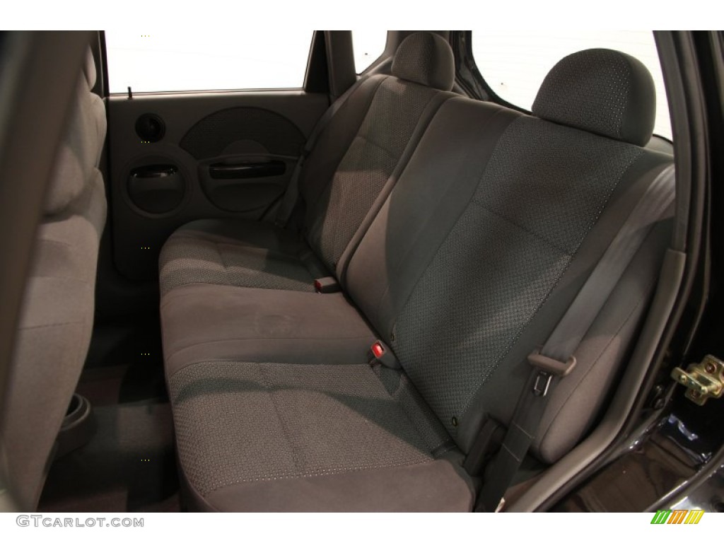 2005 Aveo LT Hatchback - Black / Gray photo #10