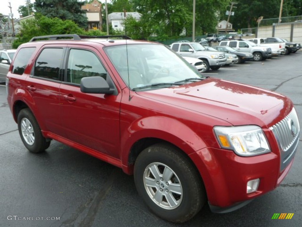 2010 Mariner V6 4WD - Sangria Red Metallic / Stone photo #1