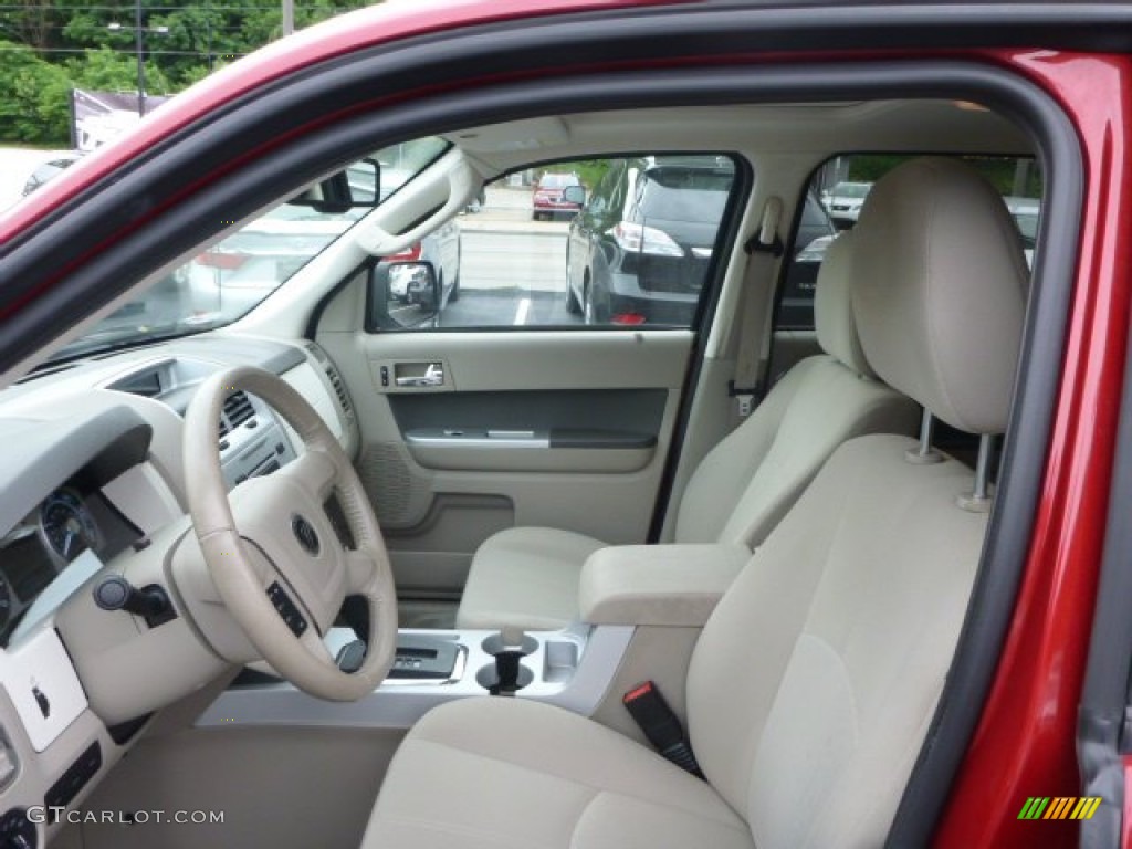 2010 Mariner V6 4WD - Sangria Red Metallic / Stone photo #2