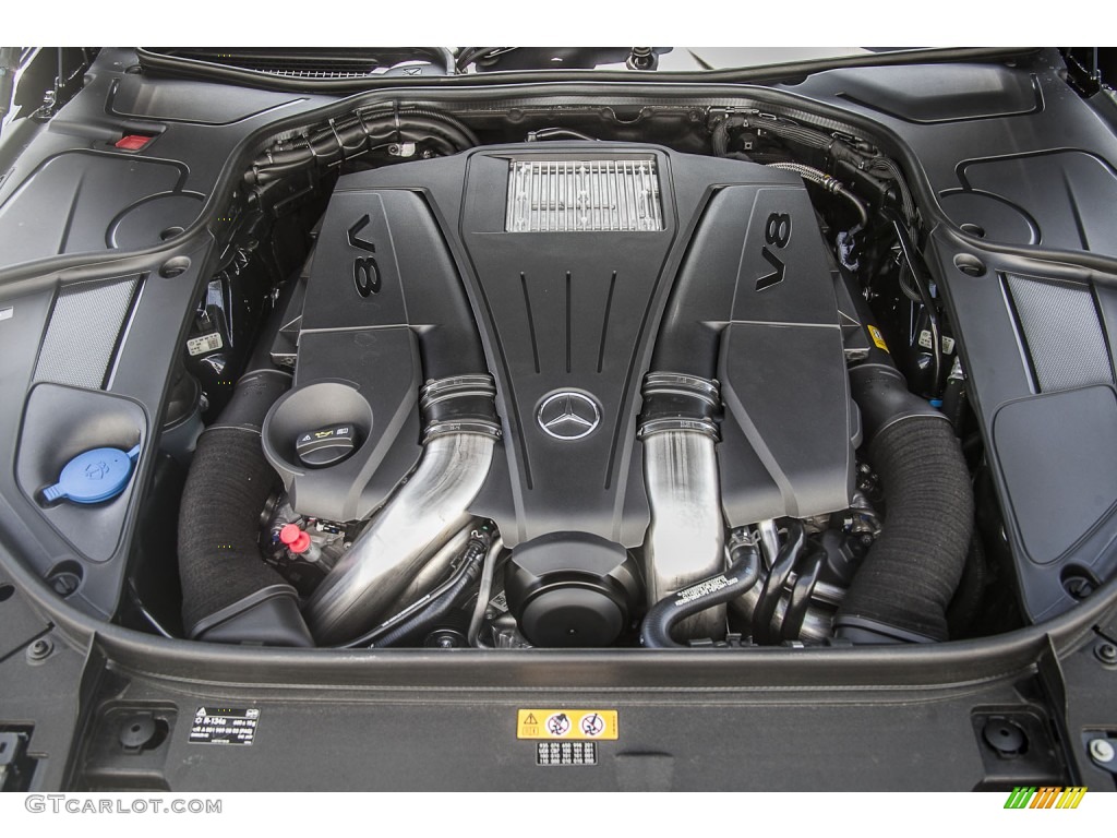 2015 Mercedes-Benz S 550 Sedan 4.6 Liter biturbo DI DOHC 32-Valve VVT V8 Engine Photo #94966862