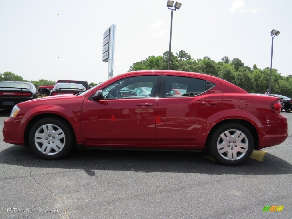 2014 Avenger SE - Redline 2-Coat Pearl / Black photo #4