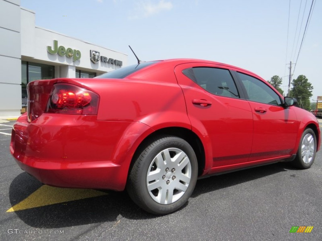 2014 Avenger SE - Redline 2-Coat Pearl / Black photo #7