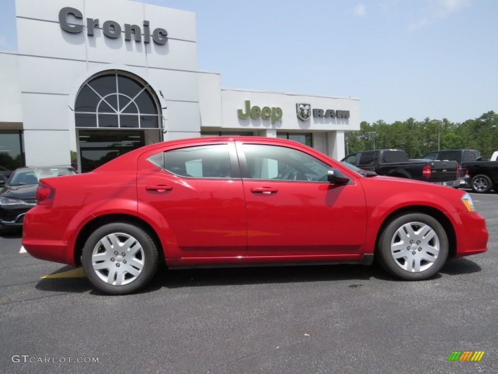 2014 Avenger SE - Redline 2-Coat Pearl / Black photo #8