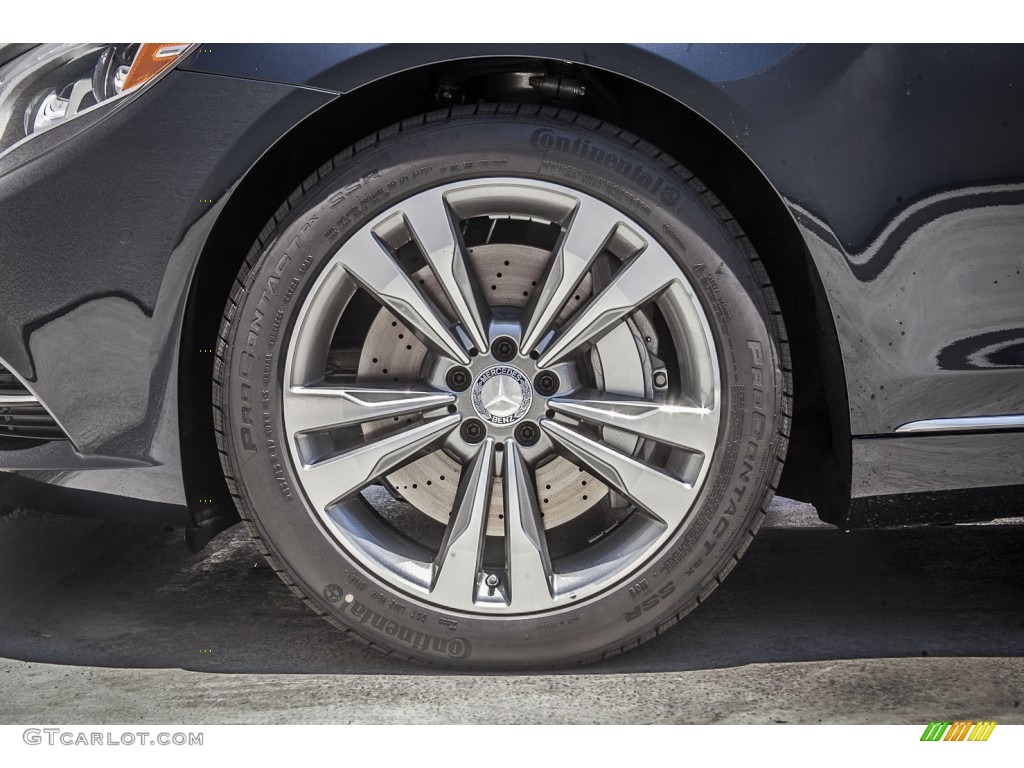 2015 S 550 Sedan - Anthracite Blue Metallic / Crystal Grey/Seashell Grey photo #10