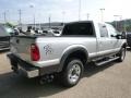 2015 Ingot Silver Ford F250 Super Duty Lariat Crew Cab 4x4  photo #8