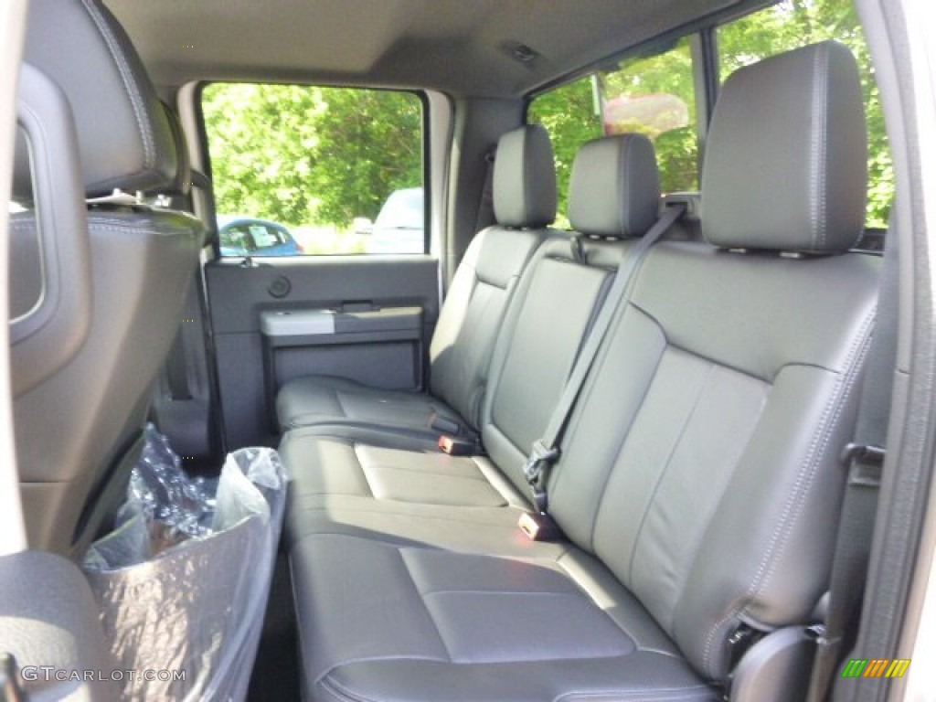 2015 Ford F250 Super Duty Lariat Crew Cab 4x4 Rear Seat Photo #94968260