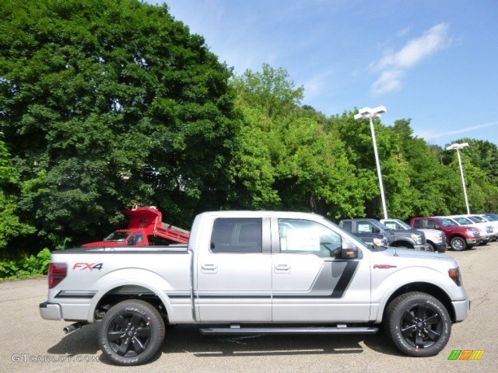 2014 F150 FX4 SuperCrew 4x4 - Ingot Silver / FX Appearance Black Leather/Alcantara photo #1