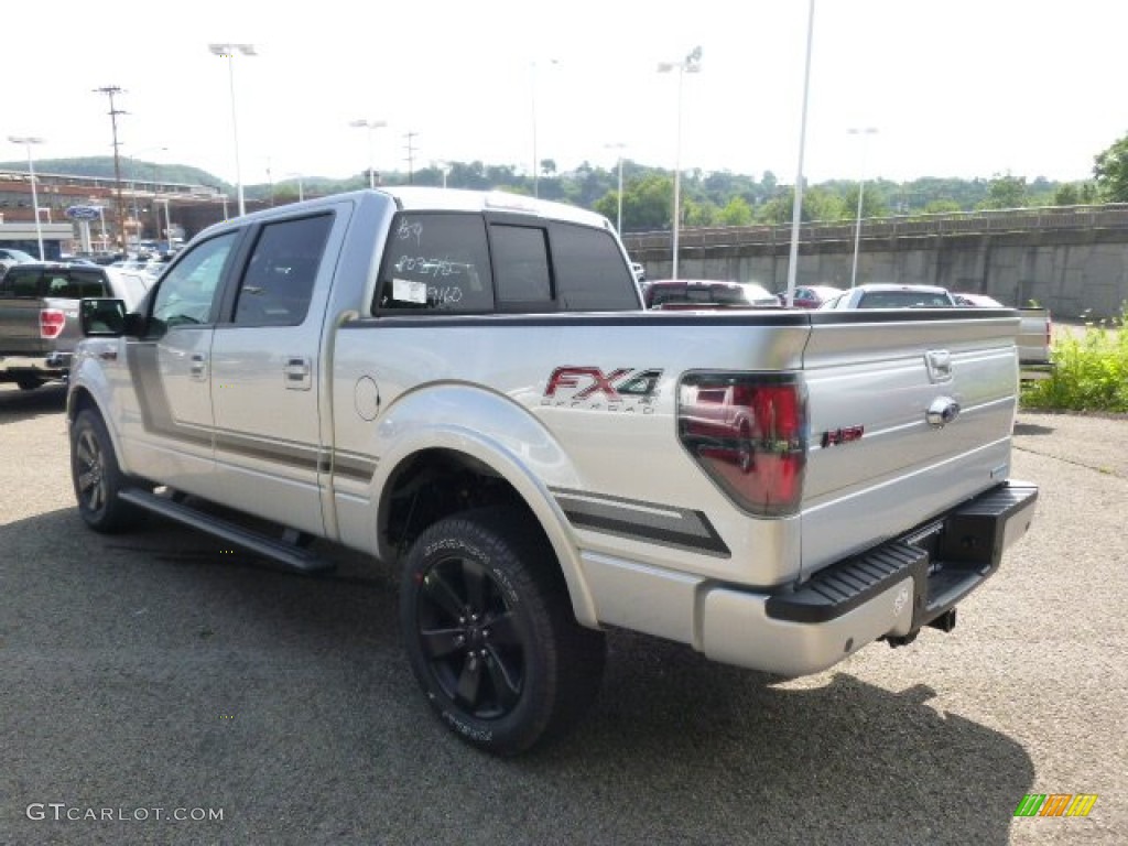 2014 F150 FX4 SuperCrew 4x4 - Ingot Silver / FX Appearance Black Leather/Alcantara photo #6