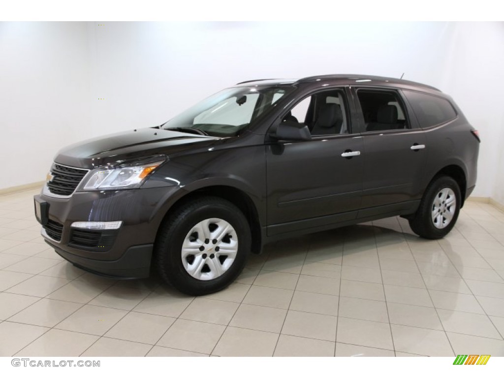 Tungsten Metallic 2013 Chevrolet Traverse LS Exterior Photo #94970262