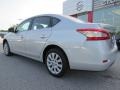 2014 Brilliant Silver Nissan Sentra S  photo #3