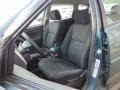 2006 Pontiac Vibe Slate Gray Interior Front Seat Photo