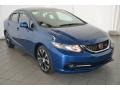 Dyno Blue Pearl - Civic Si Sedan Photo No. 1