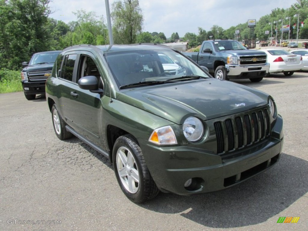 Jeep Green Metallic 2008 Jeep Compass Sport 4x4 Exterior Photo #94974773