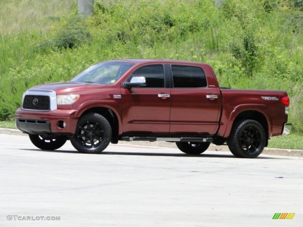 Salsa Red Pearl 2007 Toyota Tundra Limited CrewMax 4x4 Exterior Photo #94975316