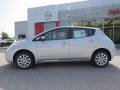 2015 Brilliant Silver Nissan LEAF S  photo #2