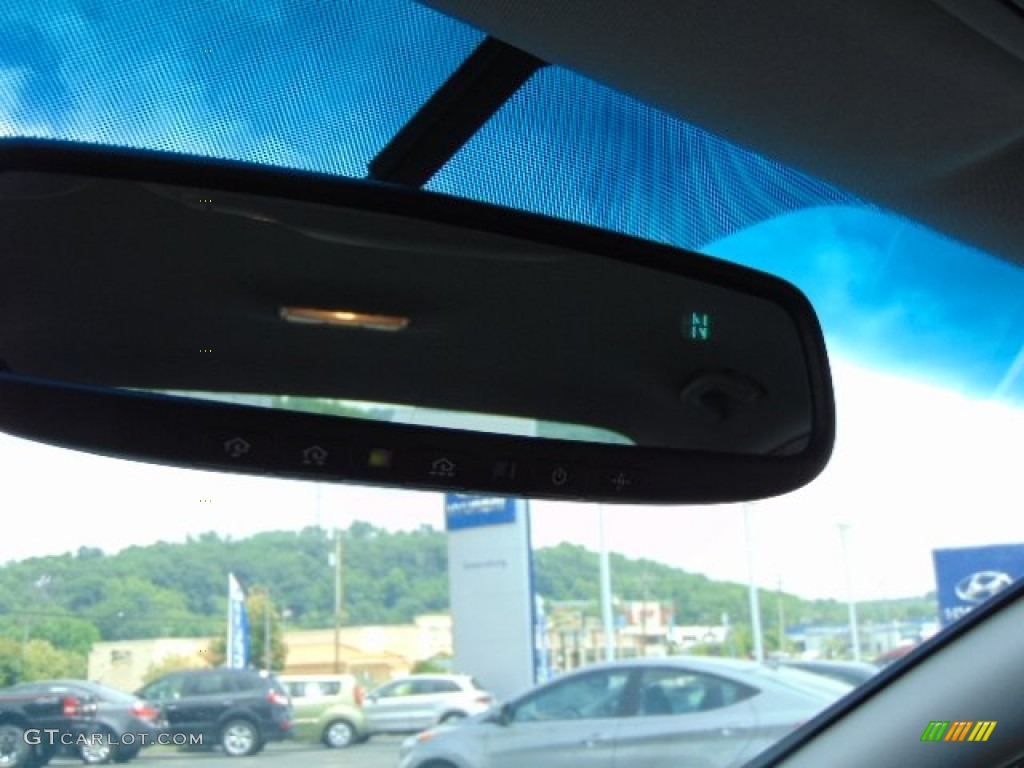 2011 Sonata Limited 2.0T - Midnight Black / Black photo #14